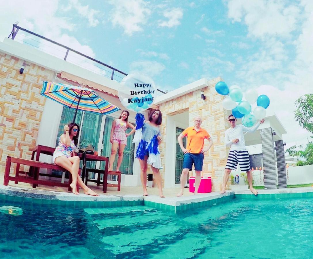 Rocky Party Pool Villa Huahin 3 Bedrooom With Bbq & Karaoke ภายนอก รูปภาพ